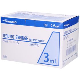 Terumo Agani Injektionsspritze 3 ml Luer zentrisch 3-teilig