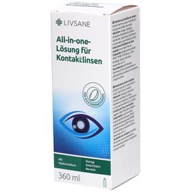 Livsane® All-in-One Lösung für Kontaktlinsen