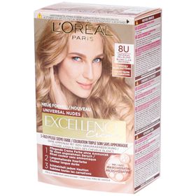 L'ORÉAL PARIS Excellence Crème Coloration triple 8U Blond Clair Universel