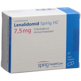 LENALIDOMID Spirig HC Kaps 7.5 mg SDO