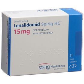 LENALIDOMID Spirig HC Kaps 15 mg SDO