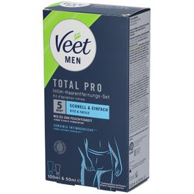 VEET Men Total Pro Kit d'épilation intime