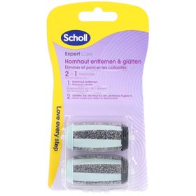 Scholl EXPERTCARE Rouleaux de rechange - 2 en 1