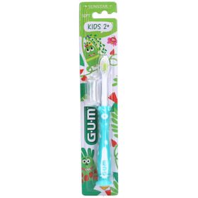 GUM Kids Brosse à dents 2-6 ans Turquoise