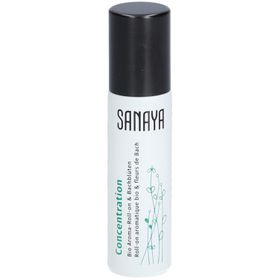 SANAYA Aroma & Fleurs de Bach Roll-On Concetration Bio
