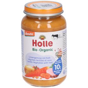 Holle Légumes-lentilles et veau