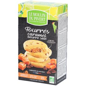 LE MOULIN DU PIVERT Cookies Fourrés au Caramel beurre salé