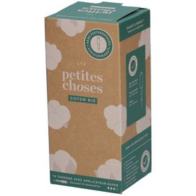 LES PETITES CHOSES Tampons aus Bio-Baumwolle mit Applikator Super