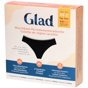 GLAD® Periodenunterwäsche Leicht – Grösse XS für aktive Tage