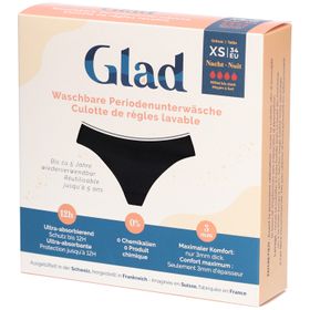 GLAD culotte menstruelle nuit XS flux abondant