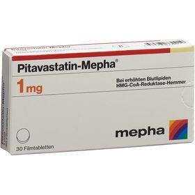 PITAVASTATIN Mepha Filmtabl 1 mg SDO