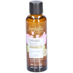 FARFALLA Aromamour Huile de massage désir