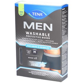 TENA Men Boxer absorbant lavable Taille M Noir