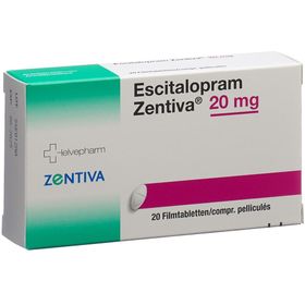 ESCITALOPRAM Zentiva Filmtabl 20 mg SDO