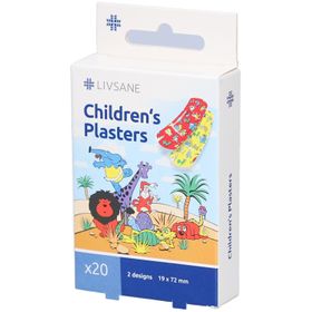 LIVSANE Pflaster für Kinder 19 x 72 mm, 20 Stück