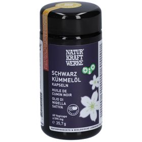 NATURKRAFTWERKE Bio-Schwarzkümmelöl 595 mg