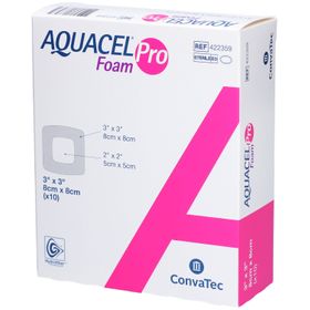 AQUACEL Foam Pro 8x8cm 10 Stk