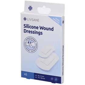 LIVSANE Ultra sensitive Silikonpflaster 2 Größen