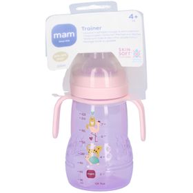 Mam Gobelet d’Apprentissage Trainer 220 ml 4+ mois - Rose