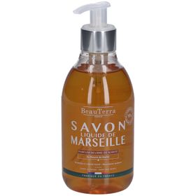BeauTerra Savon Liquide de Marseille - Beurre de Karité