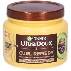 GARNIER Ultra Doux Hair Remedy Masque Ultra Nourissant Huile d'Avocat et Beurre de Karité