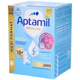 Aptamil Pronutra Junior 18+ mois – sans huile de palme, fibres GOS/FOS