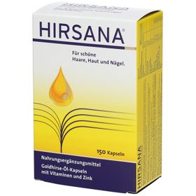 Hirsana Goldhirse-Öl-Kapseln
