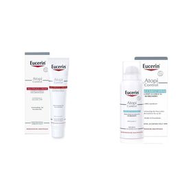 Eucerin® AtopiControl Akutpflege Creme + Eucerin® AtopiControl Anti-Juckreiz Spray