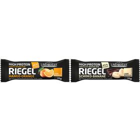 LAYENBERGER® High Protein Barre Mangue-Orange + Chocolat-Banane