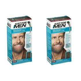 JUST FOR MEN® Pflege-Brush-In-Color-Gel mittelbraun