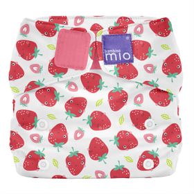 baby mysolo classic All-in-One Couche-culotte en tissu Fraise rafraîchissante