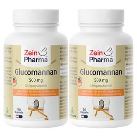 Glucomannan Sättigungskapseln 500 mg ZeinPharma