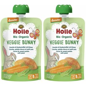 Holle Veggie Bunny carotte-patate douce-pois