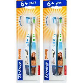 TRISA Kinderzahnbürsten Duo