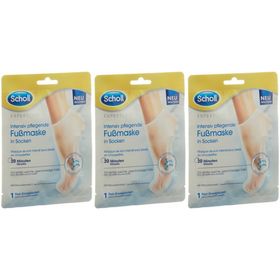 SCHOLL Expertcare Masques de pieds soin nourissant intensif