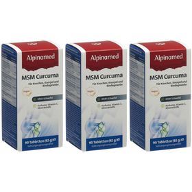 Alpinamed MSM Curcuma Comprimés