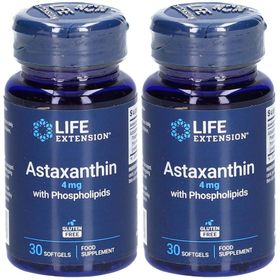 LIFE EXTENSION® Astaxanthine 4mg avec phospholipides