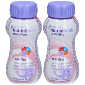 NutriniDrink Multi Fibre Erdbeere