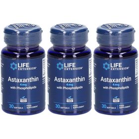 LIFE EXTENSION® Astaxanthine 4mg avec phospholipides