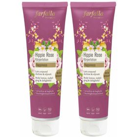 FARFALLA Körperlotion Hippie Rose