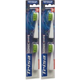 TRISA Têtes de brosse à dents Sonic Young