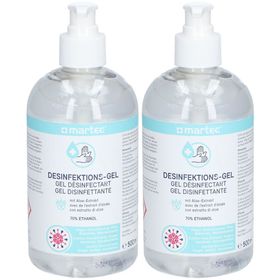 MARTEC® Gel désinfectant avec de l'extrait d'aloès
