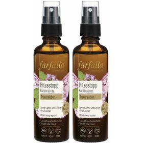 farfalla BeautyCare Hitzestopp Körperspray Frauenleben