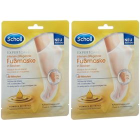 Scholl Intensiv pflegende Fußsmaske in Socken