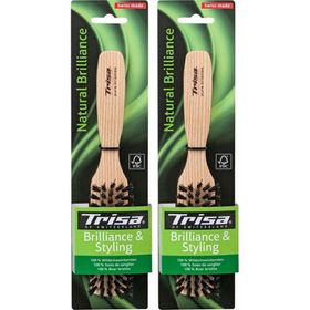TRISA Natural Brillance Medium Haarbürste