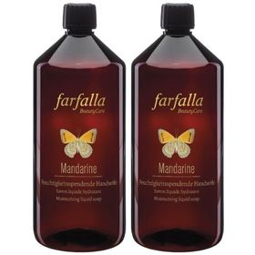 FARFALA Savon pour les mains liquide Mandarine Carpe diem