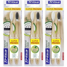 TRISA Natural Clean Zahnbürste medium