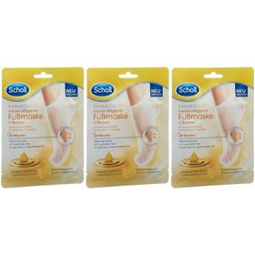 Scholl Intensiv pflegende Fußsmaske in Socken