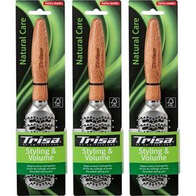 TRISA Natural Care Brosse à cheveux Styling & Volume