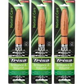 TRISA Natural Care Brosse à cheveux Brillance & Volume